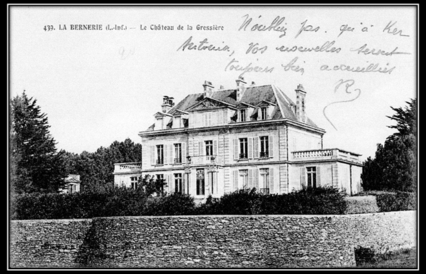 Château de la Gressière.-