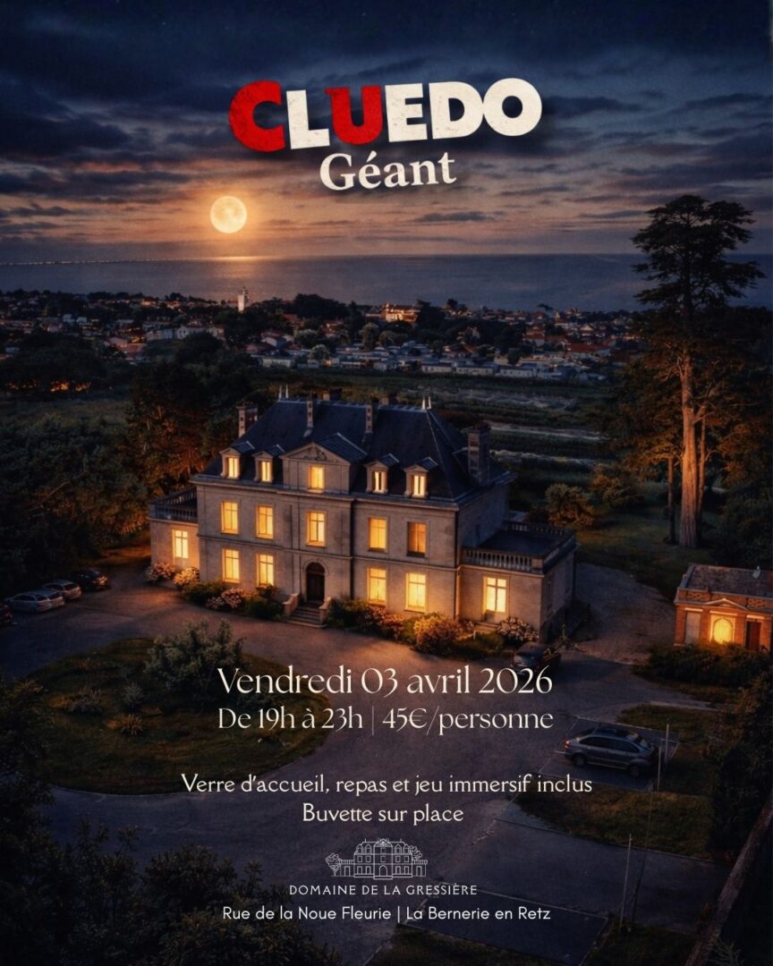 Cluedo géant Loire Atlantique