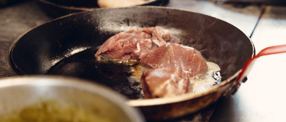 Une viande fraiche au restaurant l'Atelier