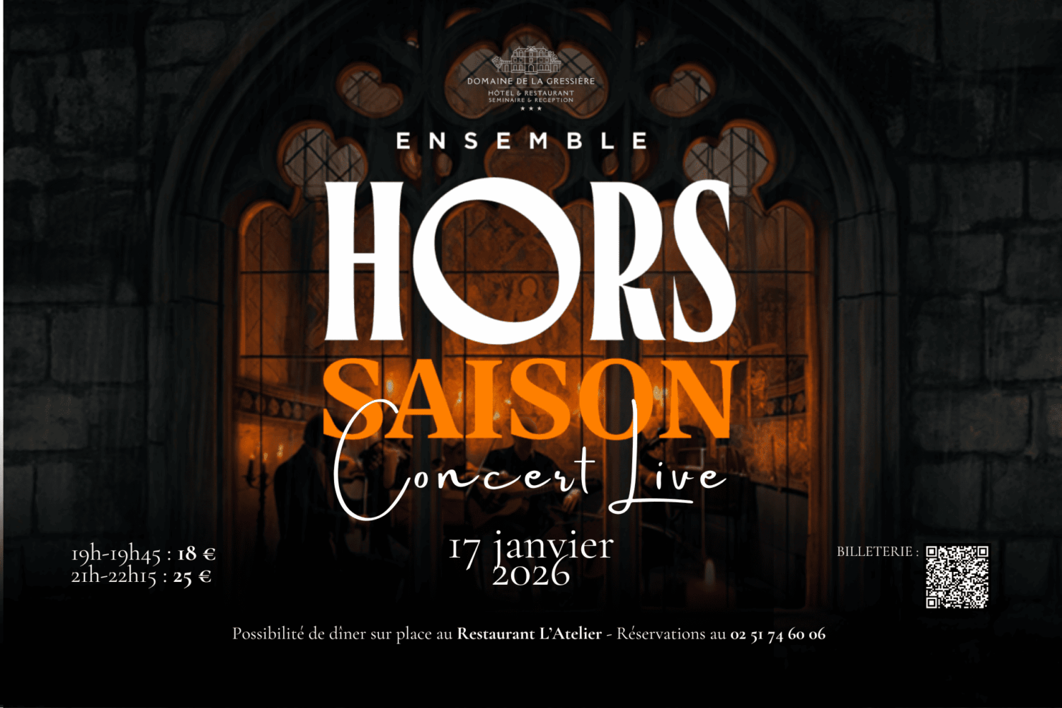 Visuel du concert Hors Saison